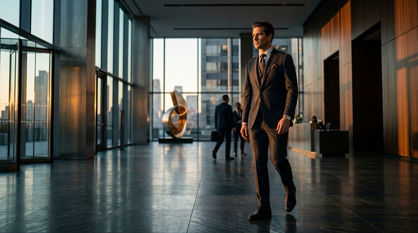 Executivo elegante em terno premium Vero Eleganza